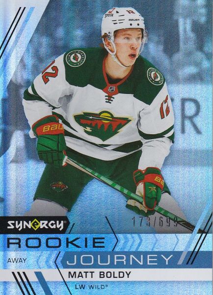 insert RC karta MATT BOLDY 22-23 Synergy Rookie Journey Away /699